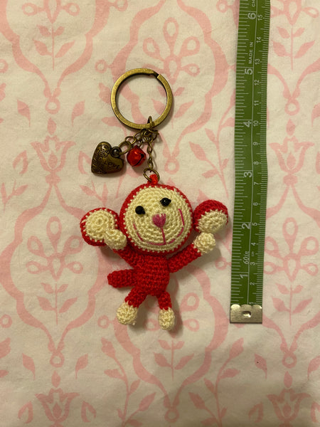 Monkey Keychain